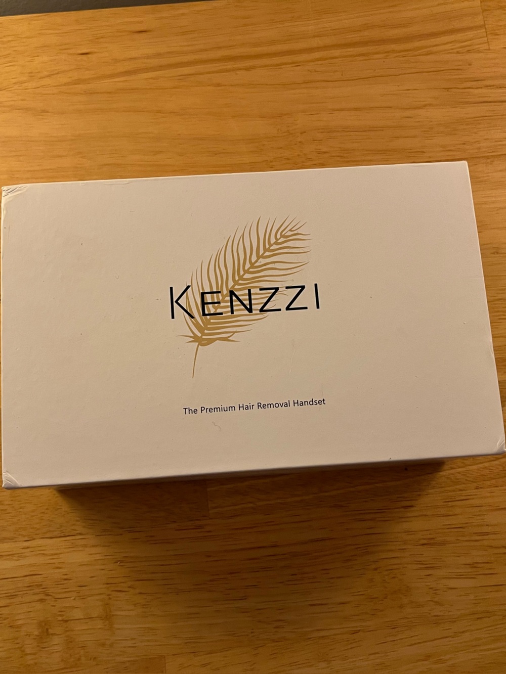 Kenzzi Premium Hair Removal Handset - White & Gold